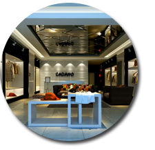 人皮草專賣店裝飾設(shè)計(jì)