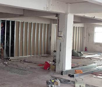 嘿美人600方辦公室裝修項(xiàng)目開(kāi)工啦！