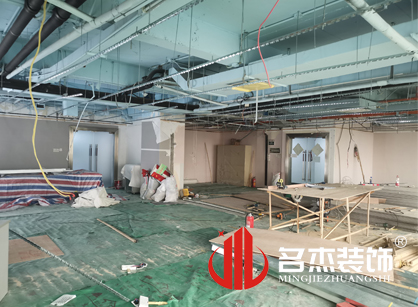 海森環(huán)?？萍嫁k公室裝修項目進行中