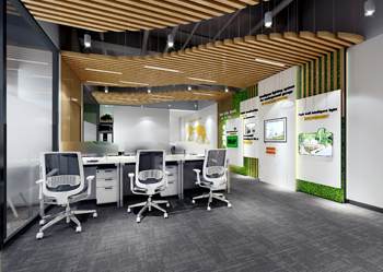 德旭新材料公司辦公室設(shè)計