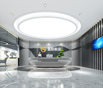 番禺圣陽實業(yè)辦公室設(shè)計裝修